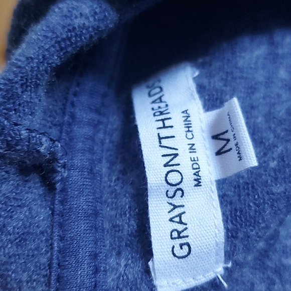 NWT Grayson Threads J' Adore Coffee pullover hoodie sz Medium - Picture 4 of 8